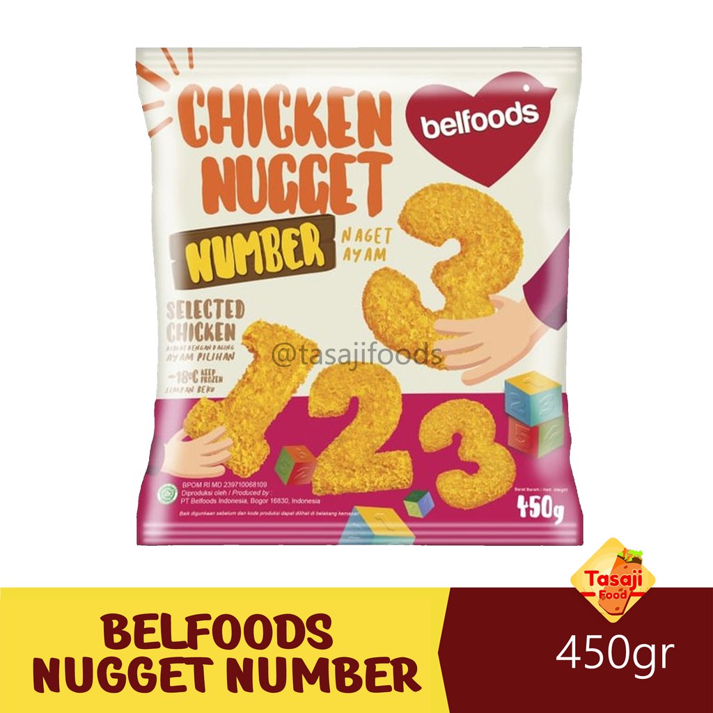 Belfoods Favorite Chicken Nugget Number 450 Gr