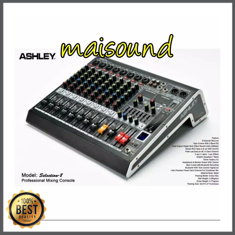Mishad Shop -  MIXER ASHLEY SELECTION 8 MIXER KARAOKE ASHLEY SELECTION8 ORIGINAL GU-5117-2880