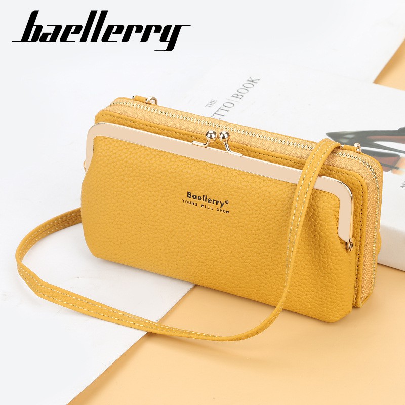 BAELLERRY N8599 Tas Selempang Wanita Bahan Kulit PU Leather Premium WATCHKITE WKOS