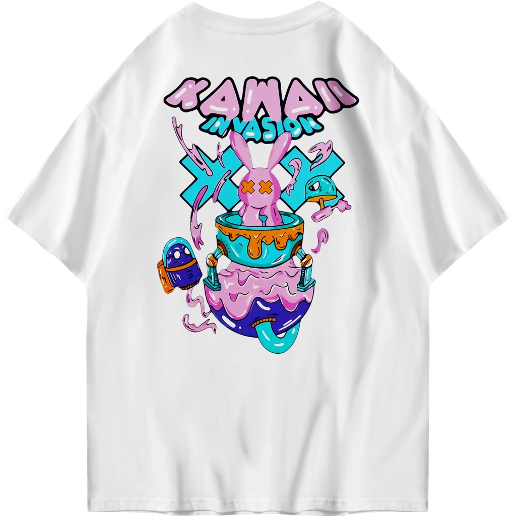 Firstlast Oversized Tshirt Kawai | Kaos Oversize Wanita dan Pria