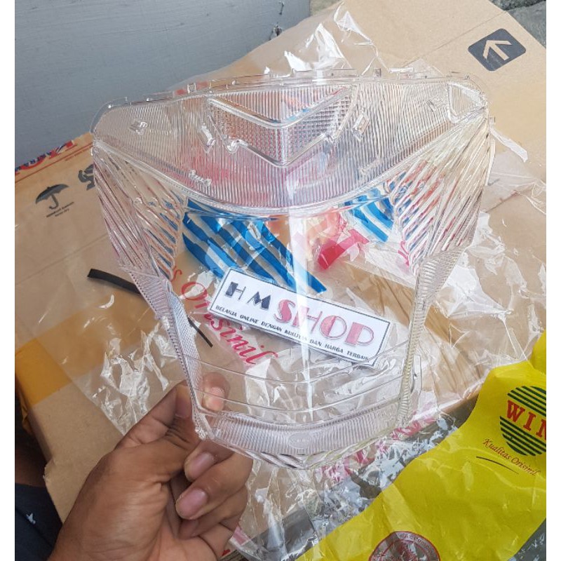 WIN - KACA MIKA LAMPU DEPAN SATRIA FU 150 FI SATRIA FU FI