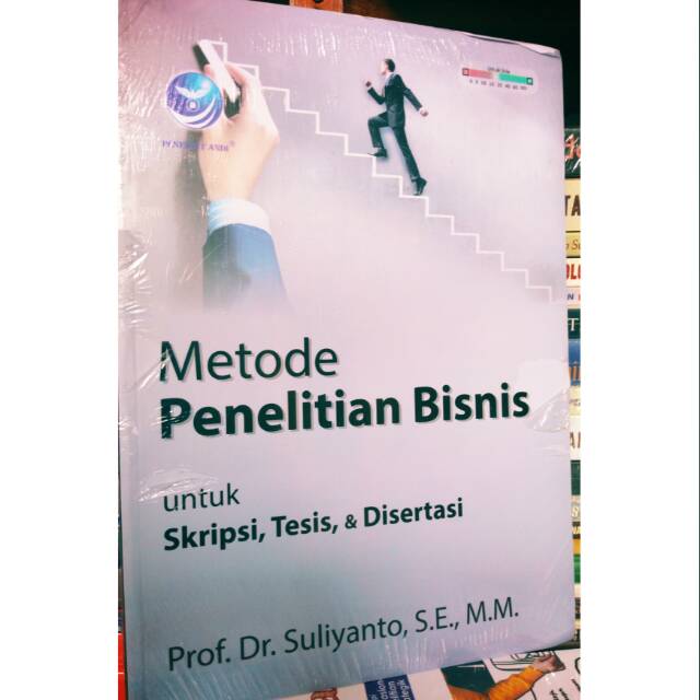 Metode Penelitian Bisnis Untuk Skripsi Tesis Dan Disertasi Suliyanto Penerbit Andi Asli Shopee Indonesia