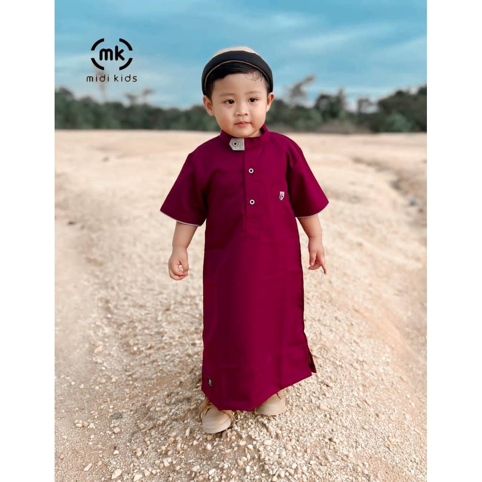 Jubah Gamis anak Jordan by midikids