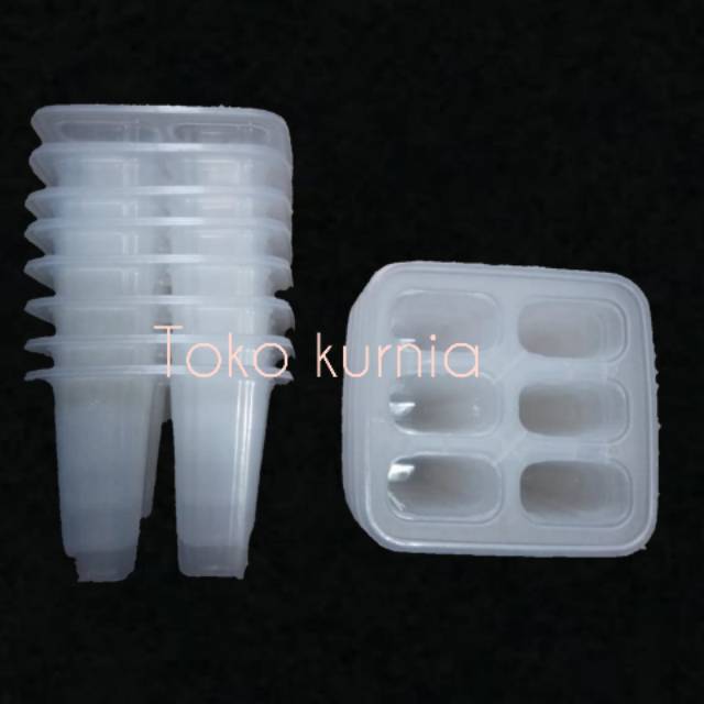 Cetakan Es Lilin Gerigi - Stik Es Lilin Plastik