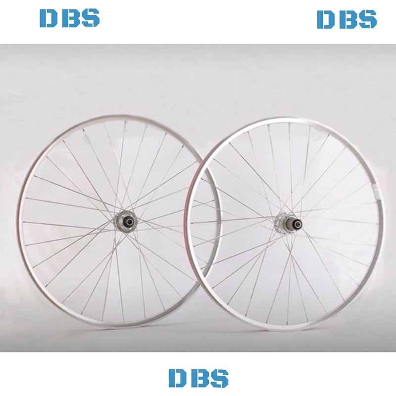 RIMS SET XLR8 700c DISC BRAKE SILVER 28-28HOLE WHEELSET XLR8