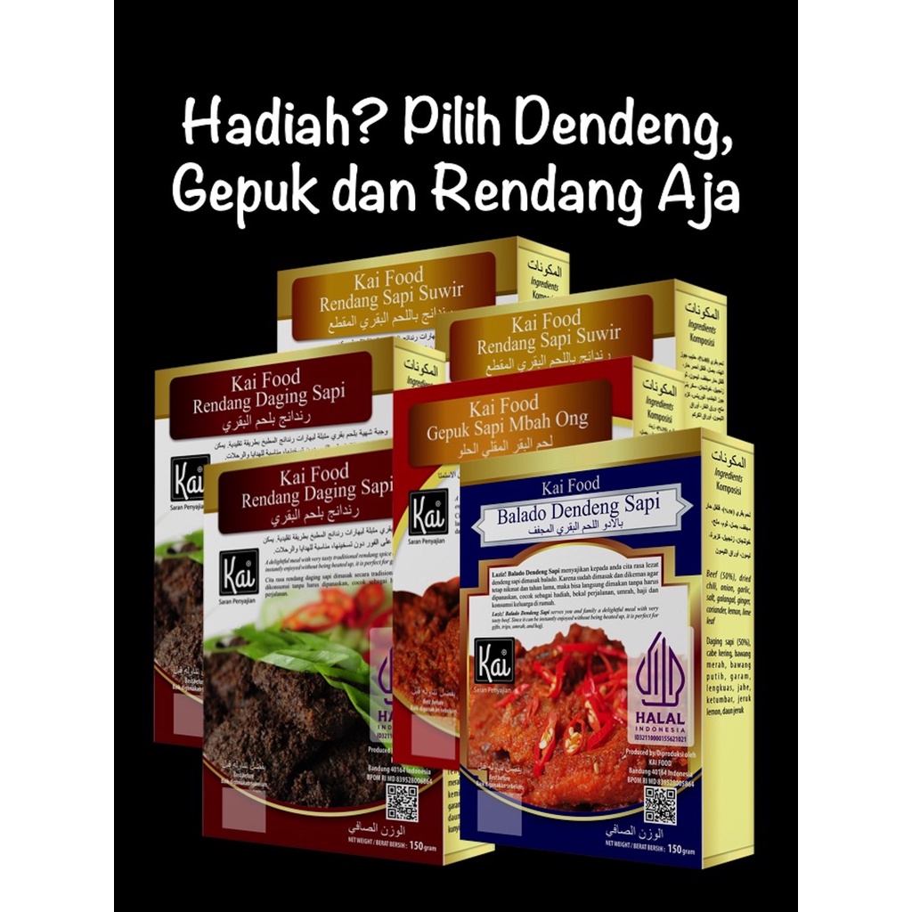 

Paket Hemat DAGING SAPI SEMUA Kai Food 900g