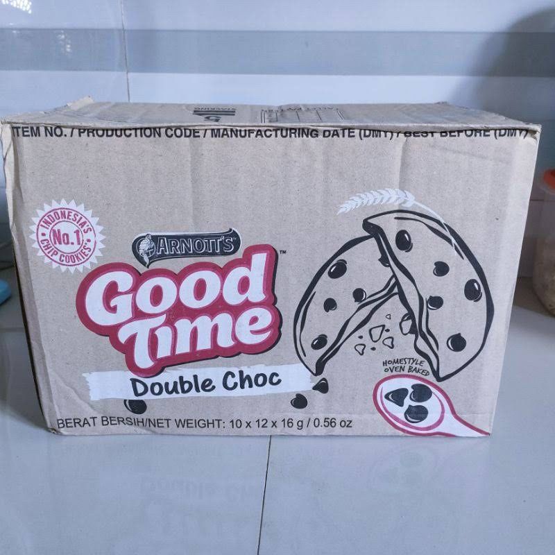 

goodtime cookie 1 dus ( isi 10 box )1 box nya isi 12 pcs