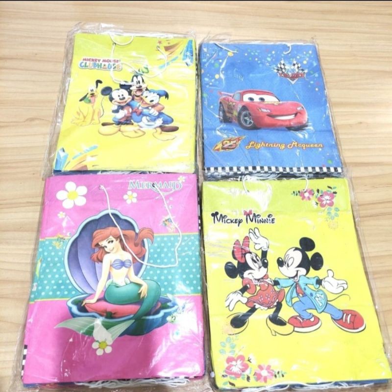 

Tas Goodie Bag 17x23 / Kantong Tas Kertas Ulang Tahun / Shopping Bag