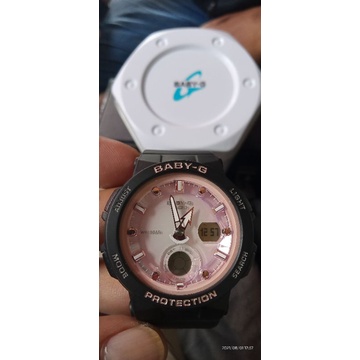 casio Original BABY-G BGA-250-1A3DR second original water resistance Jam Tangan wanita sport watch