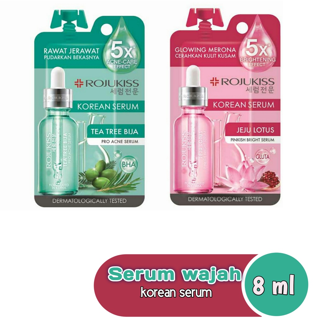 Rojukiss serum wajah 2 varian 8ml