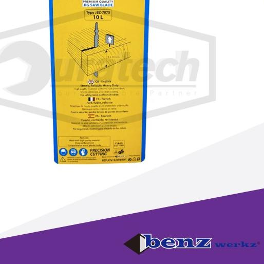 ✳ Mata Gergaji Jig Saw Jigsaw Blade kayu No.10 Long panjang Benz ◊