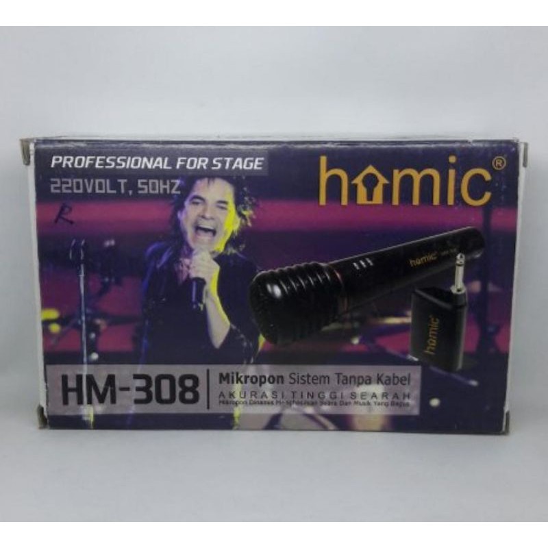 Mic Single Wireless HOMIC HM-308 // zoo