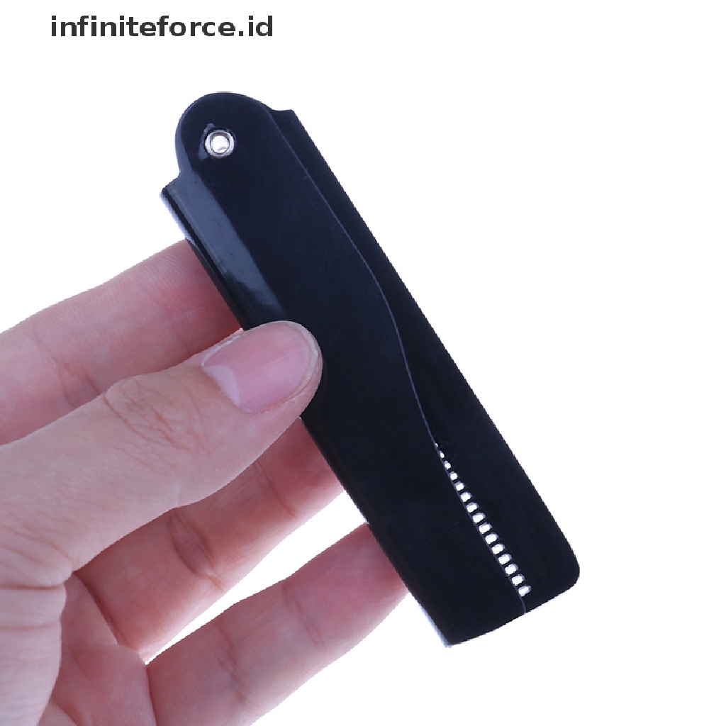 (Infiniteforce.Id) Sisir Jenggot / Kumis Lipat Untuk Pria / Wanita