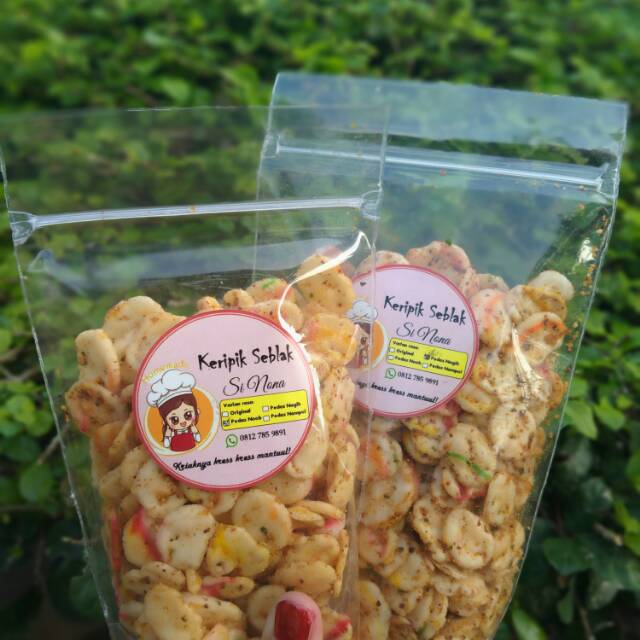 

Keripik Seblak Sinona