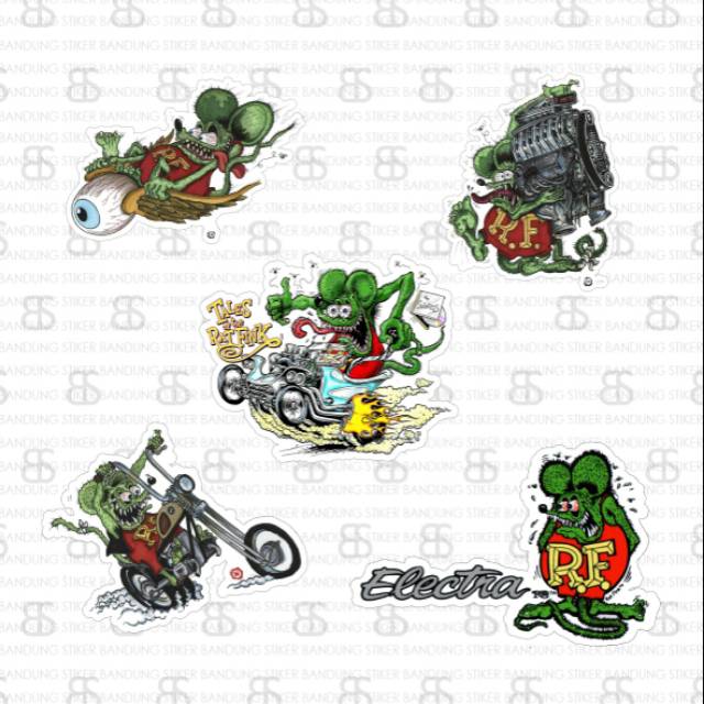 STICKERPACK RATFINK MOONEYES