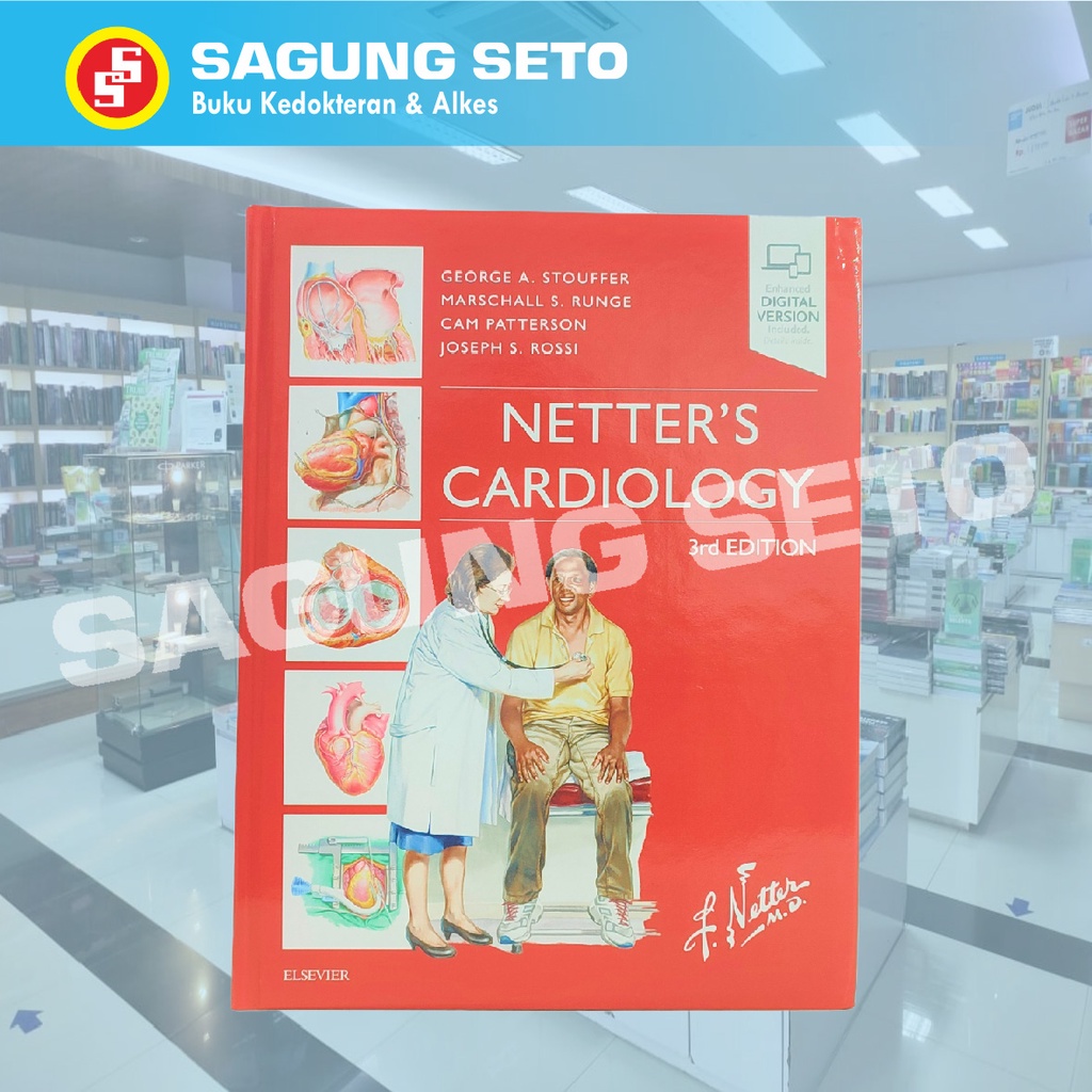 NETTER CARDIOLOGY 3 EDITION / KARDIOLOGI (B.INGGRIS)