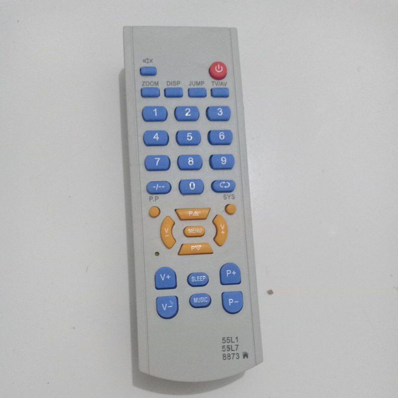 remote/remote multi tv tabung china tanpa setting chung he 8873