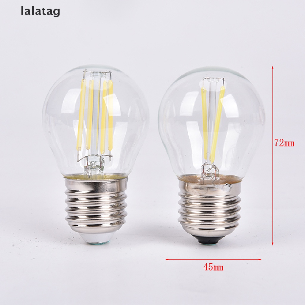 LED Lamp Filament 2W/4W/6W Bulb G45 Incandescent bulb 2W/4W/6W watt edison 4 cafe - G45