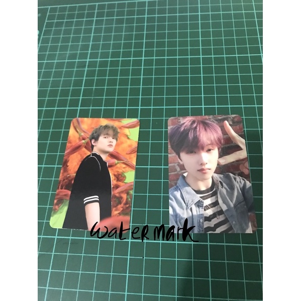 PC JISUNG & CHENLE NCT DREAM Jewel Case Hot sauce
