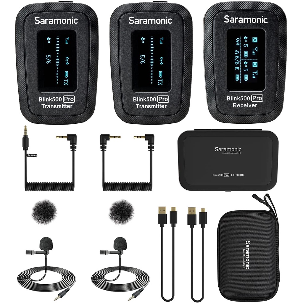 Saramonic Microphone Blink 500 Pro B2 ( TX + TX + RX ) Wireless Mic