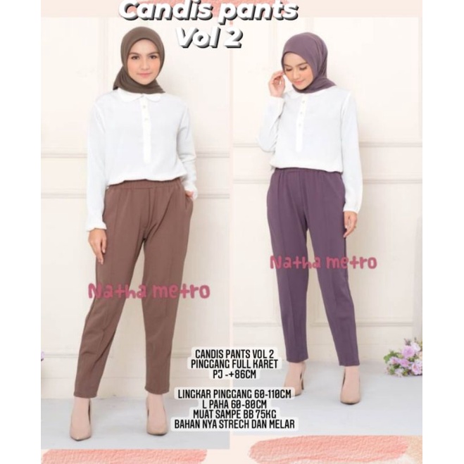 Celana candis pants 7/9 vol 2