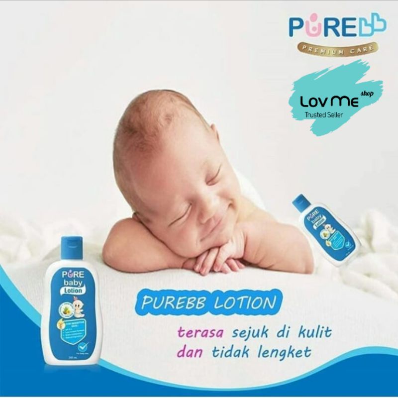 lov me❤️ Pure Kids Body Lotion-melembabkan -buat pijat bayi-menenangkan kulit