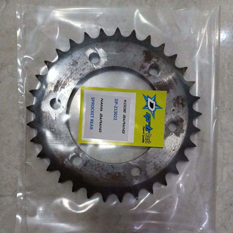 Sprocket Rear / Gear Gir BELAKANG for Tossa Hercules type (Lama) Rantai-1