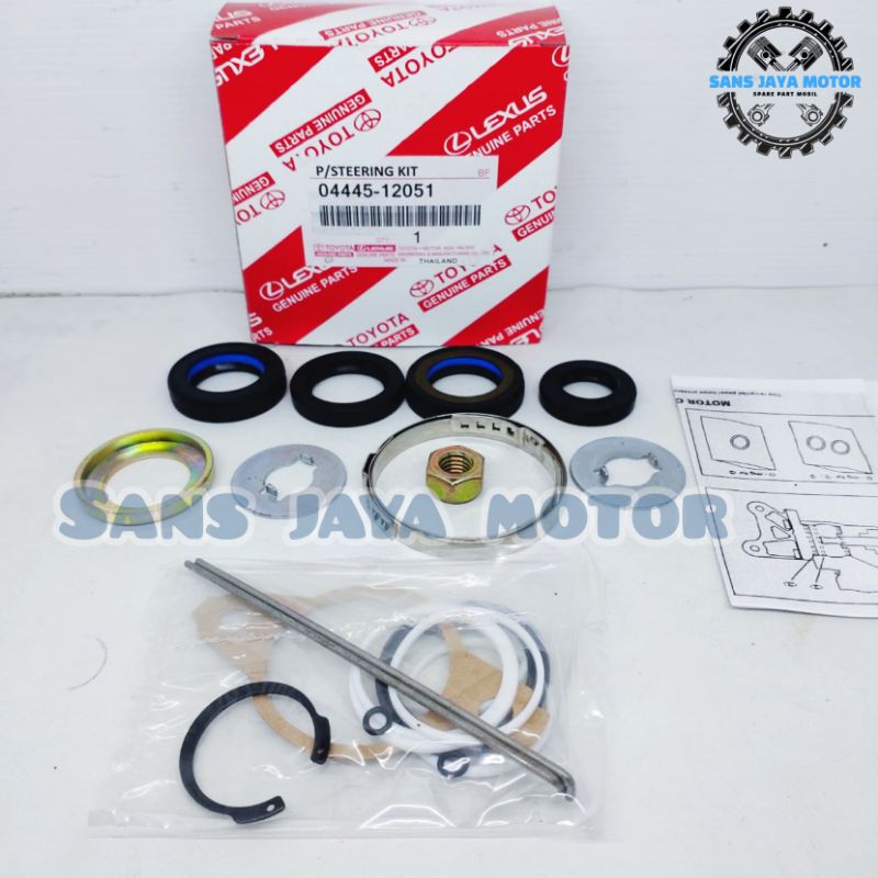 Jual Seal Power Rack Steering Kit Seal Kit Power Steering Corolla ...