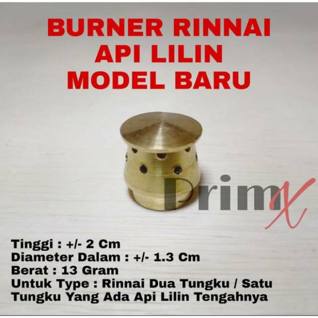 Burner api lilin