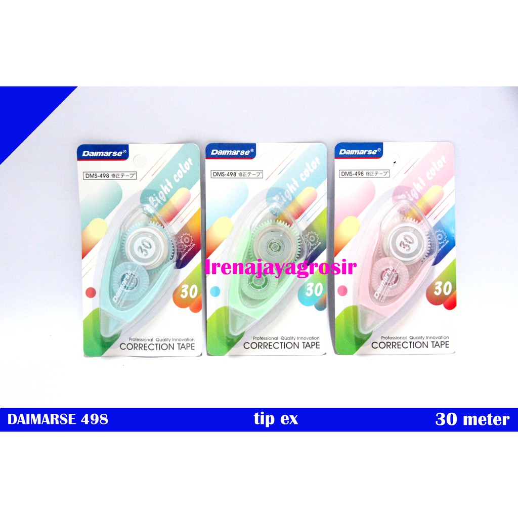 

Correction tape / tip x roll 8 meter / tipe x pita / Daimarse dms-498