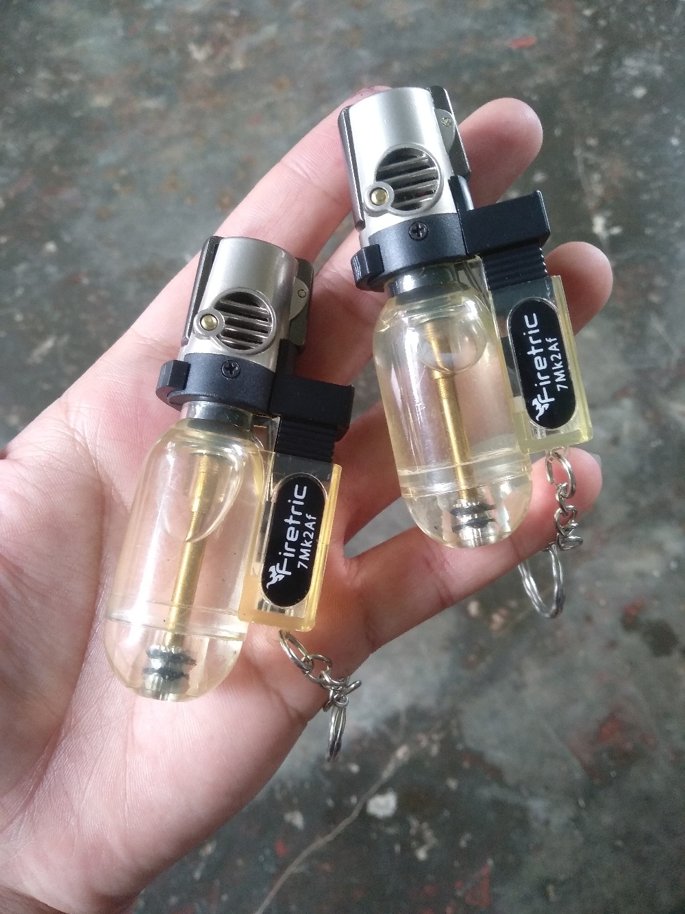 Firetric Tin Pioneer Windproof Powerfull Micro  Torch Flame - Korek Api  Anti Angin 7mk2af