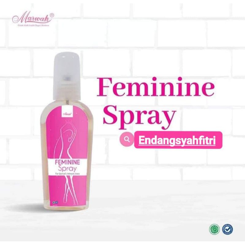 Marwah feminine spray dan feminine cleanser