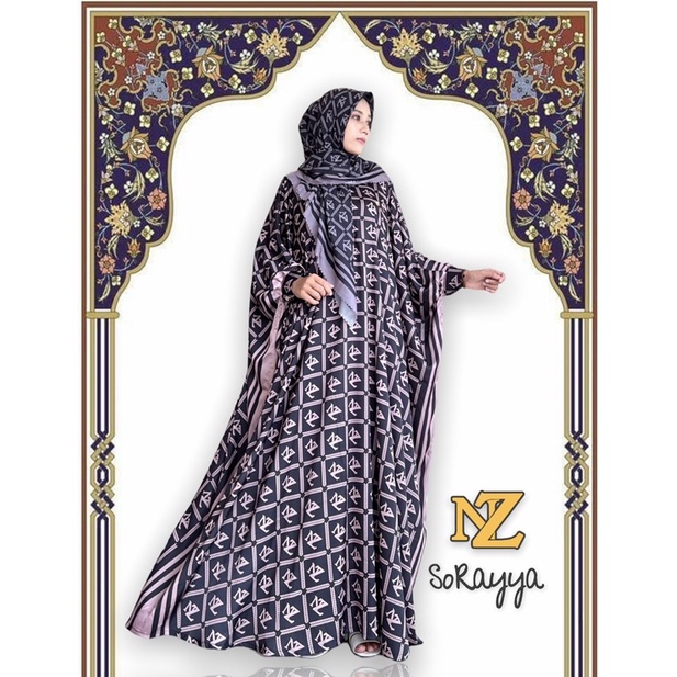 SORAYYA KAFTAN set Scarf by NZ