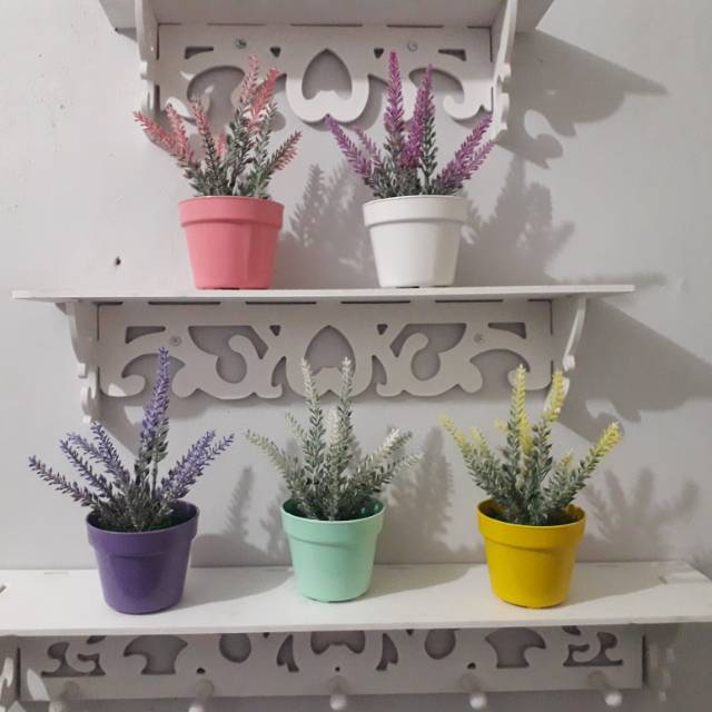 Pot Bunga Lavender Salju Bunga Hias Plastik Bunga Artifisial Bunga Palsu Bunga Shabby Hiasan Rumah Shopee Indonesia