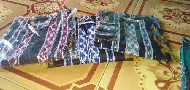 Tunik Serut Motif Songket Batik Modern