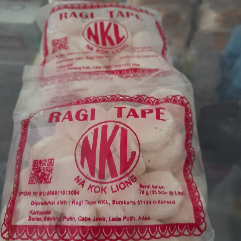 

Ragi tape NKL 70gram