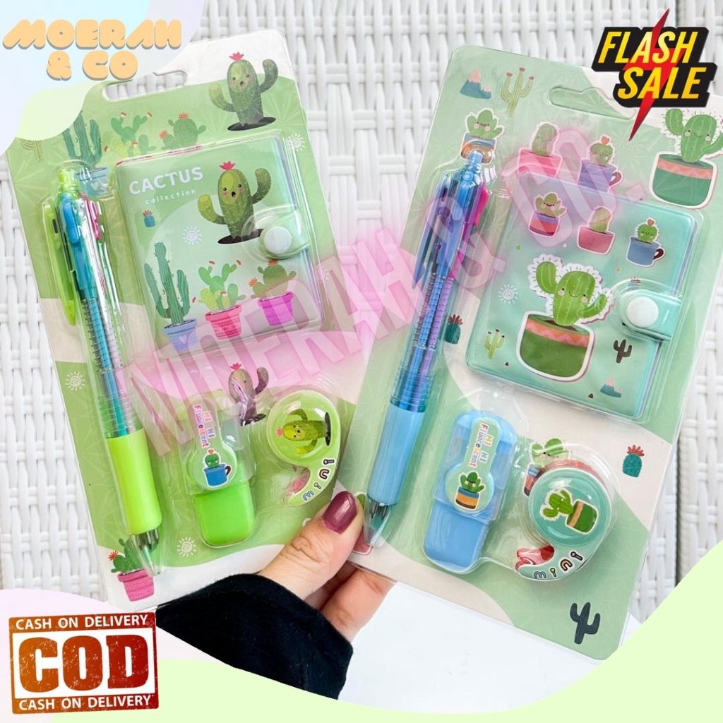 

PAKET ALAT TULIS 4 IN 1 ALPUKAT AVOCADO MINIMALIS HIGHLIGHTER STABILO PULPEN PEN BULPEN BOLPEN WASHI TAPE BUKU DIARI DIARY NOTEBOOK KAKTUS ATK MURAH COD