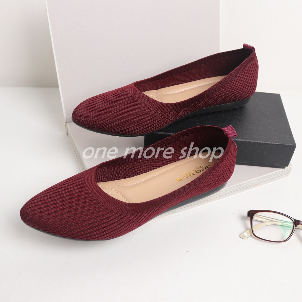 SEPATU FLAT SHOES  RAJUT GRATICA am72