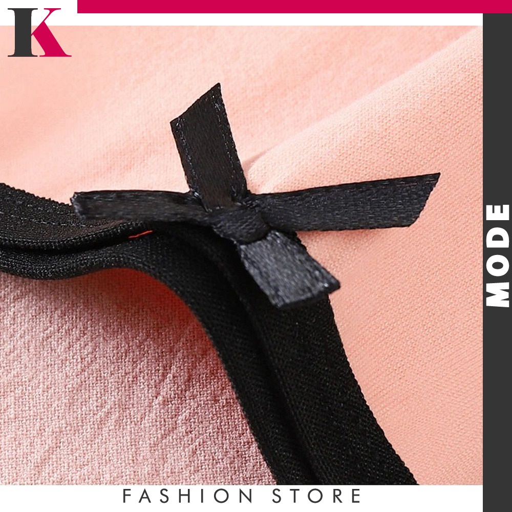 Celana Dalam Wanita Katun Pita List Hitam / CD Wanita Sexy Kancut Cewek Sempak Wanita Dewasa KMD P81