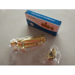 Selot / Grendel Jendela / Selot Pintu Kecil 3" Merk HPP Sudah + Sekrup