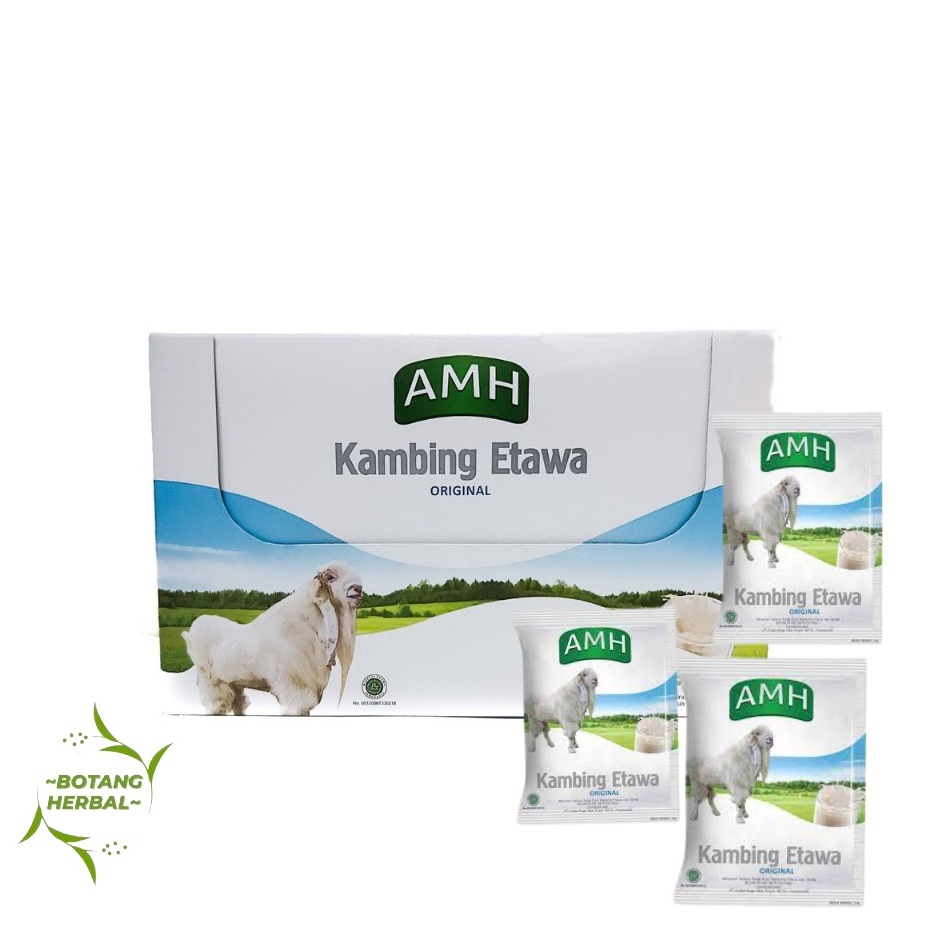 

Susu Kambing Etawa AMH 1 box isi 10 sashet rasa Original & jahe SUSU ETAWA AMH