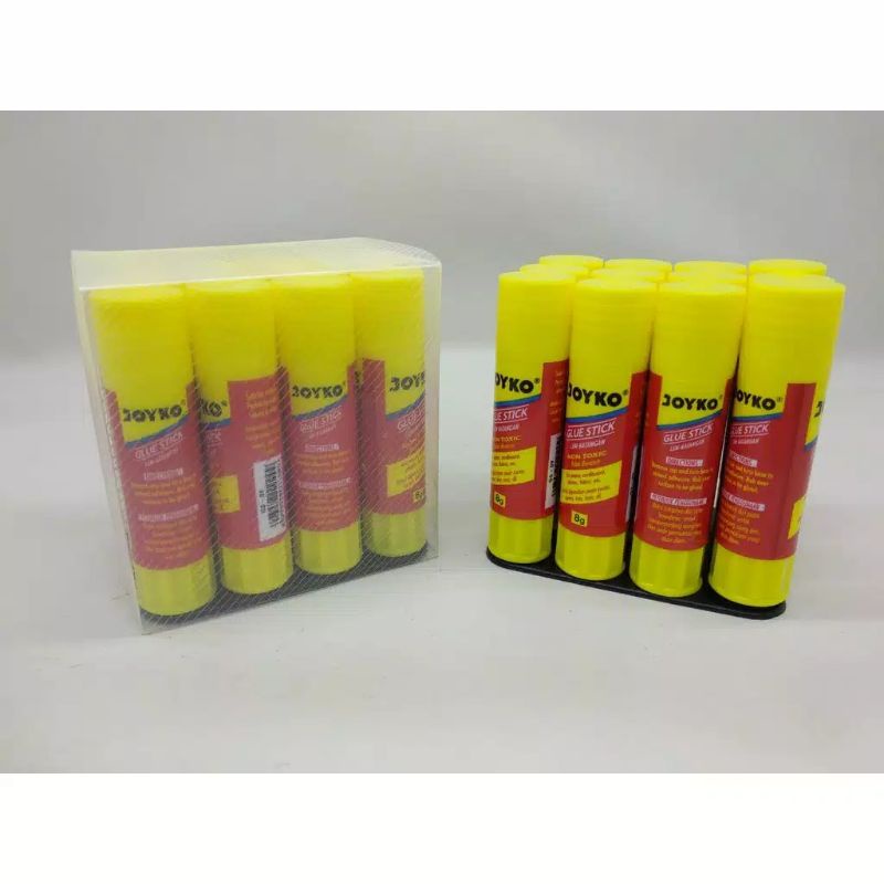 

Lem Glue Stick Joyko 8gr / Lem Kertas /alat tulis sekolah ATK stationery /lem batang