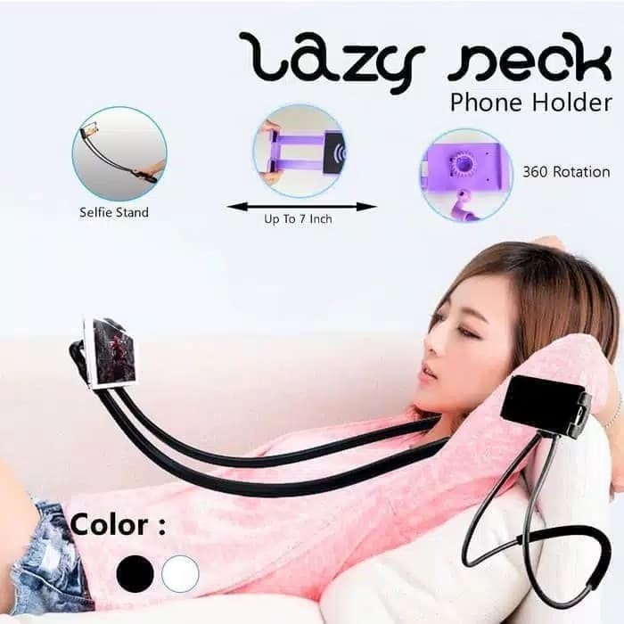 Lazy Neck yang dapat berputar 360 anti pegal saat nonton