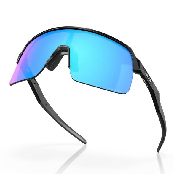 Oakley Kacamata Sepeda Original Sutro Lite Matte Black Prizm Sapphire