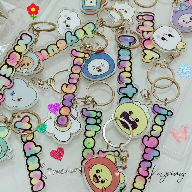 KEYRING TRUZ TREASURE (gantungan biji lada )