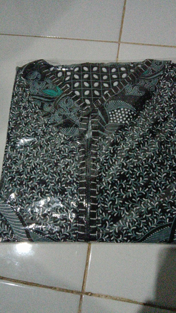 M-l-xl-xxl-jumbo Batik Tunik Wanita Asj Sa Hrb026 Kenongo Pekalongan Sogan Tulis
