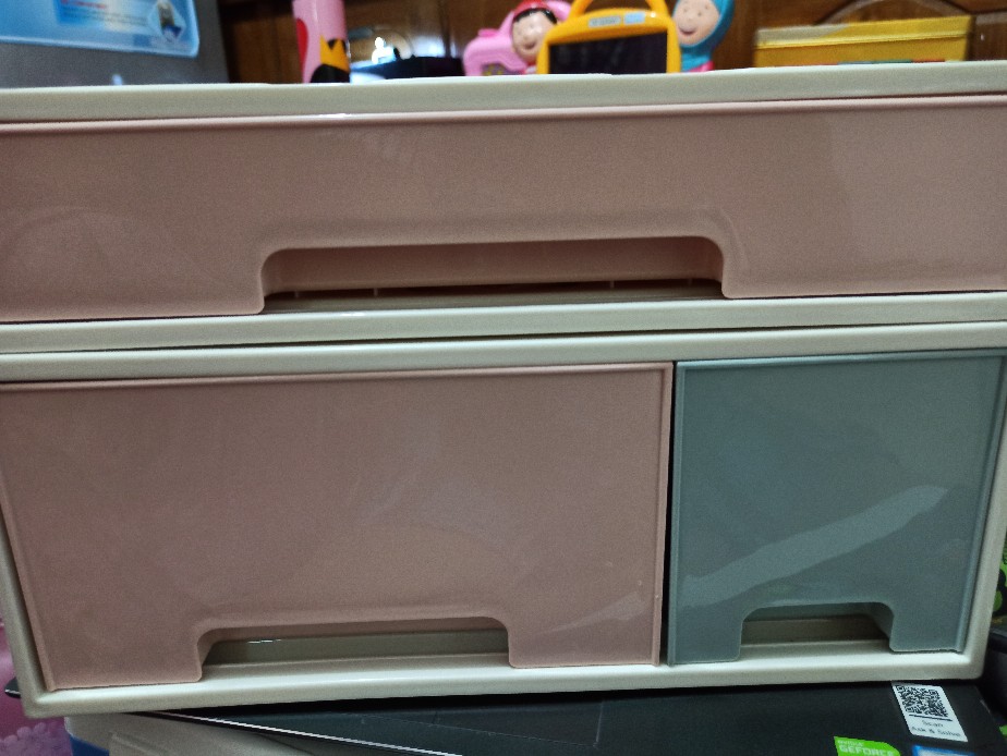 Informa Laci Kecil / Laci Serbaguna / Tempat Uang / Tempat Obat / Rainbow Mini Drawer