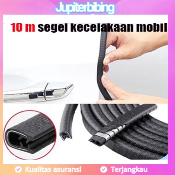 10 Meter List karet Pintu List Pintu Mobil Universal Pelindung Pintu Door Guard Strip Rubber !!!