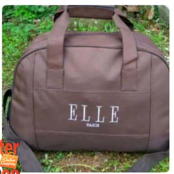 tas slempang tas travel tas pakaian travel elle tali panjang terlaris ukuran sedang