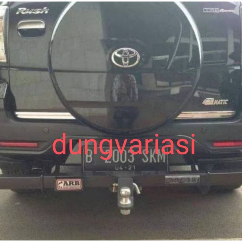 towing bar ARB besi bumper belakang rush Terios lama 2007,2010,2014,2017